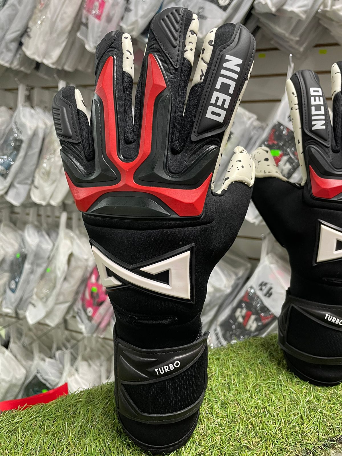 NICEO TURBO BLACK/RED (5 FERULAS EXTRAIBLES)