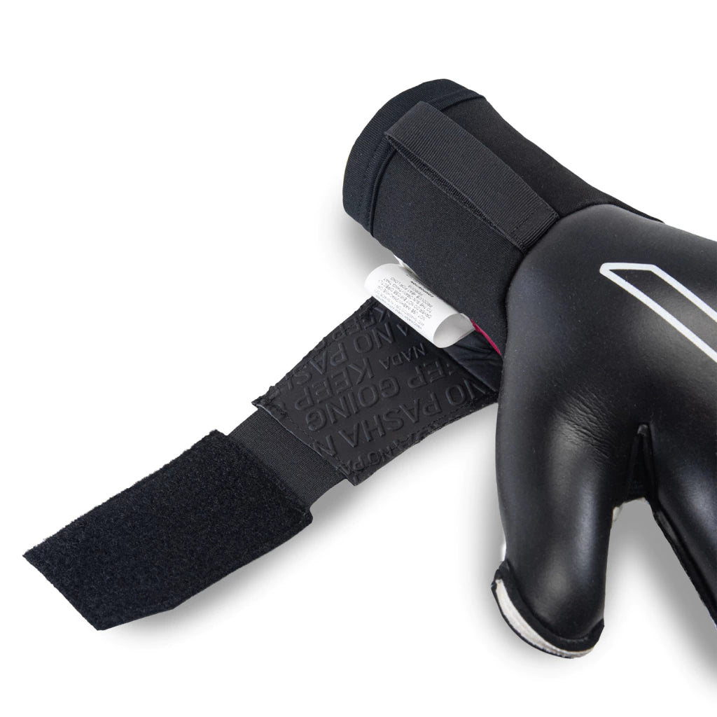 Guantes de Portero Rinat Egotiko X Pro Blanco/Vino/Negro sin ferulas
