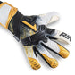 Guantes de Portero Rinat Fiera Pro Blanco/Oro sin ferulas