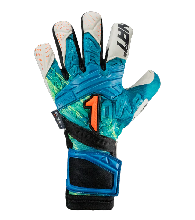 Guantes De Portero Rinat Fiera Tr Pro VERDE/BLANCO sin ferulas