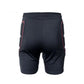SHORT SOLO PORTEROS PANTERA NIÑO NEGRO/ROJO