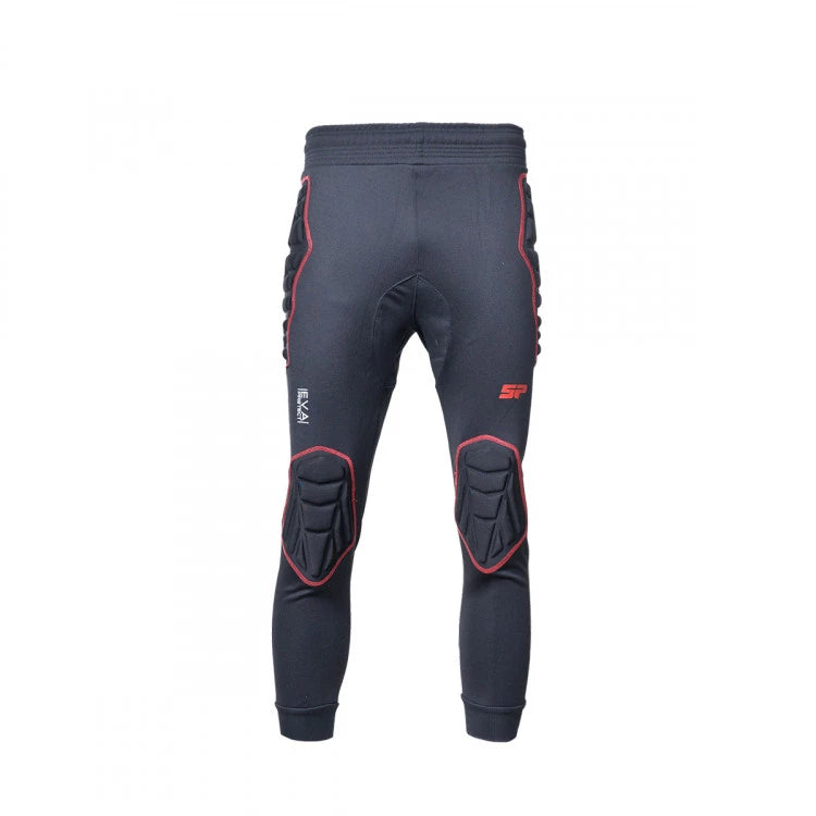 PANTALON SOLO PORTEROS PANTERA NIÑO NEGRO/ROJO