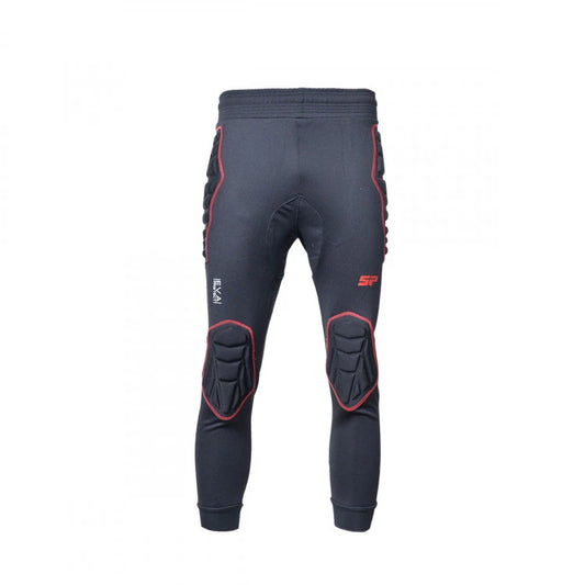 PANTALON SOLO PORTEROS PANTERA NEGRO/ROJO