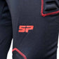 PANTALON SOLO PORTEROS PANTERA NEGRO/ROJO