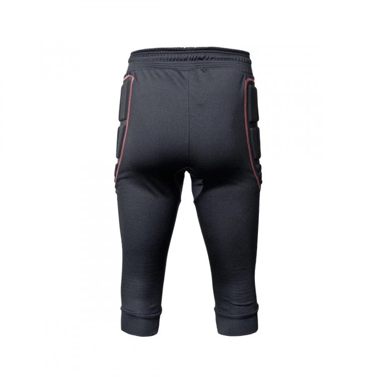 PANTALON 3/4 SOLO PORTEROS PANTERA NEGRO/ROJO