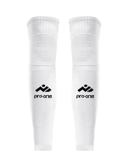 MEDIAS SIN PIE ARQUERO EXTRA LARGA PRO-ONE BOOTGUARD BLANCO