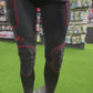 CALZA LARGA CON PROTECCION PRO ONE ATOM ROJO