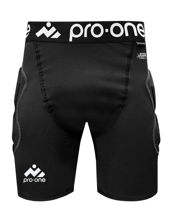 CALZA CORTA PRO-ONE CYLION NEGRO CON PROTECCION