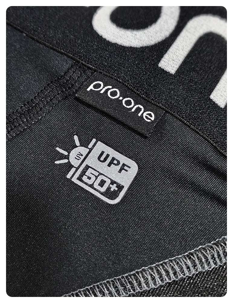 CALZA CORTA PRO-ONE CYLION NEGRO CON PROTECCION