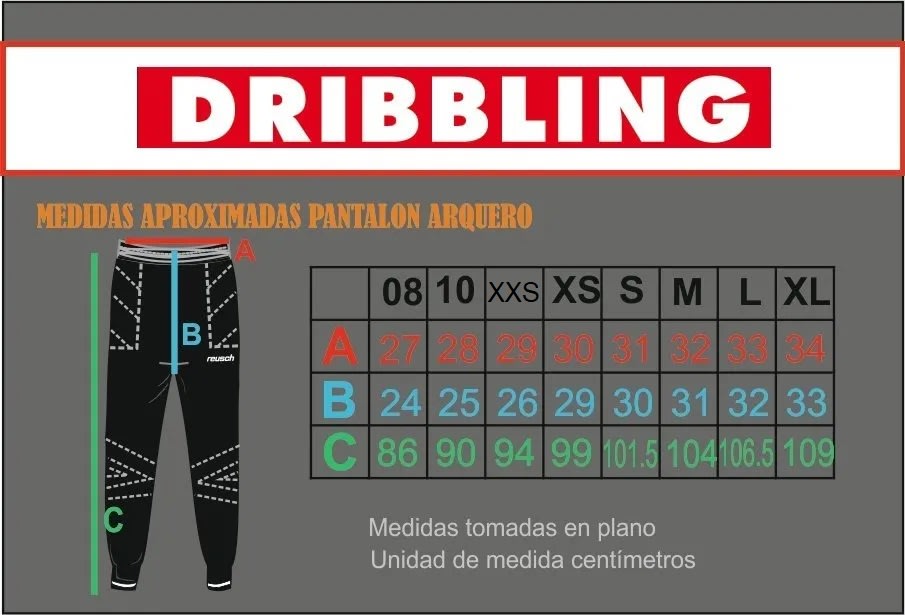 PANTALON LARGO DE ARQUERO DRB