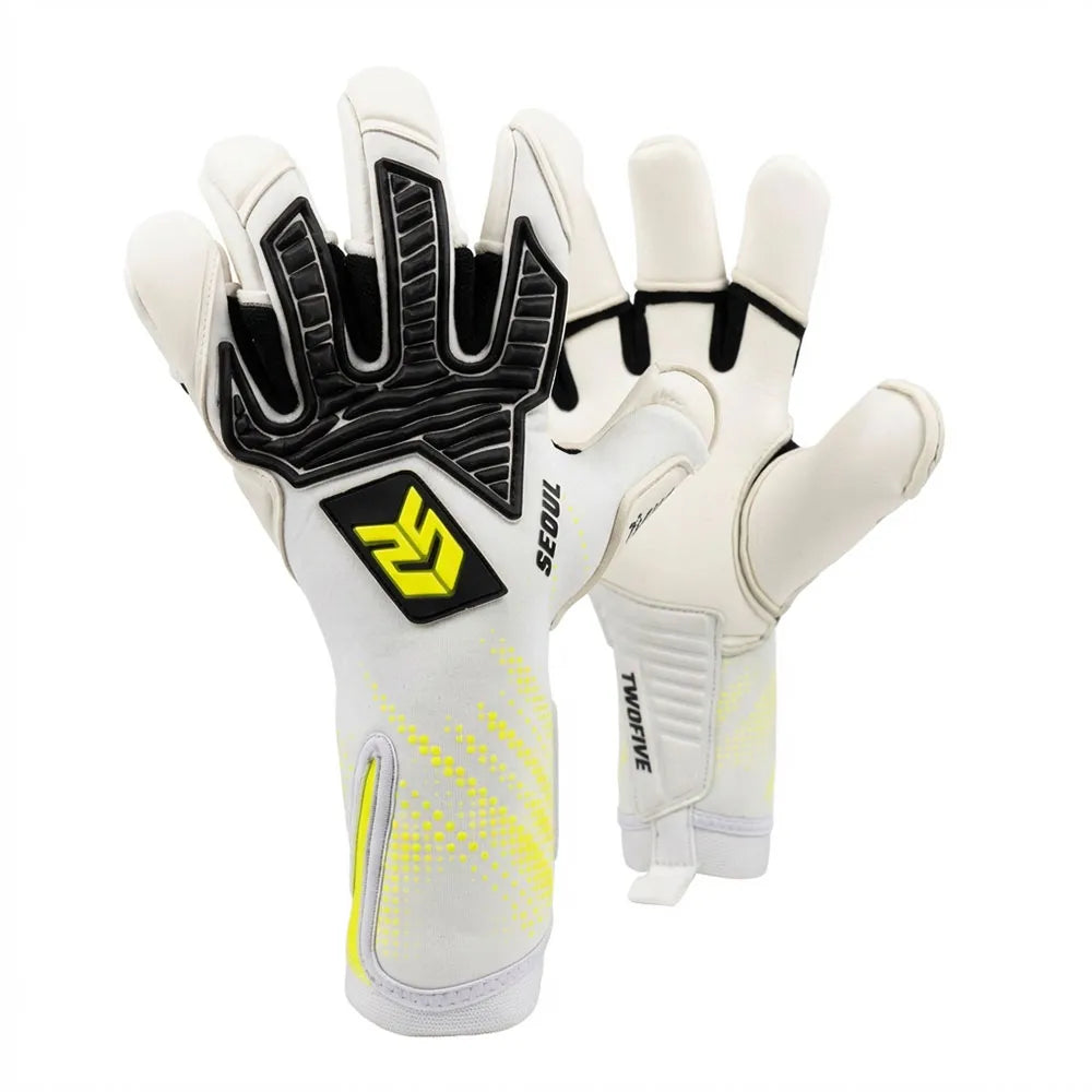 GUANTE TWOFIVE SEOUL PRO WHITE DROP 2026 SIN FERULAS